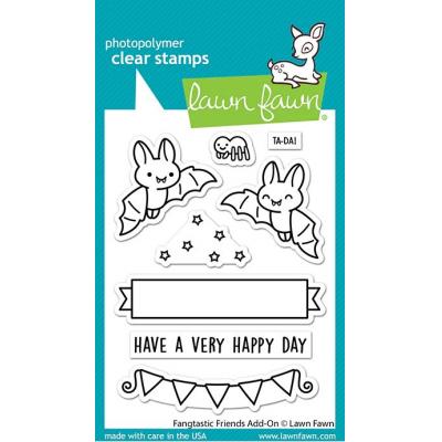 Lawn Fawn Clear Stamps - Fangtastic Friends Add-On